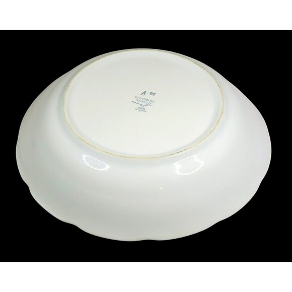 Thun Czechoslovakia Pink Roses Coupe Soup Bowl Mid-Century Kitchenware - Picture 6 of 7